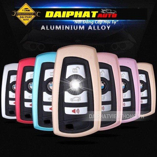 Bọc chìa khoá xe ô tô BMW Aluminium cao cấp, sang trọng