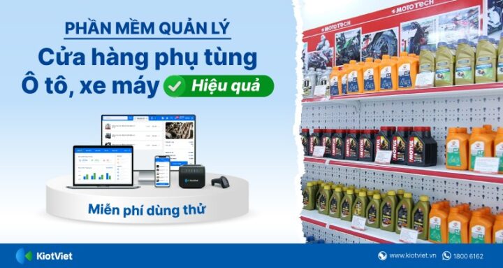 Phần mềm quản lý hiệu quả cho cửa hàng phụ tùng xe ô tô