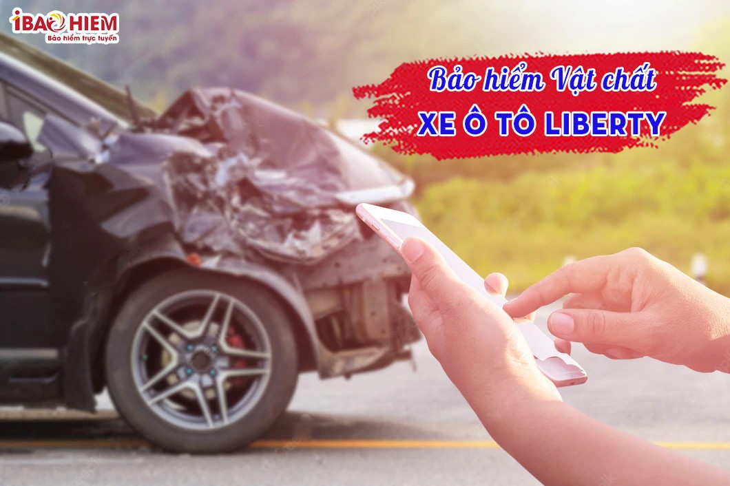 Hình ảnh xe ô tô được bảo hiểm vật chất của Liberty