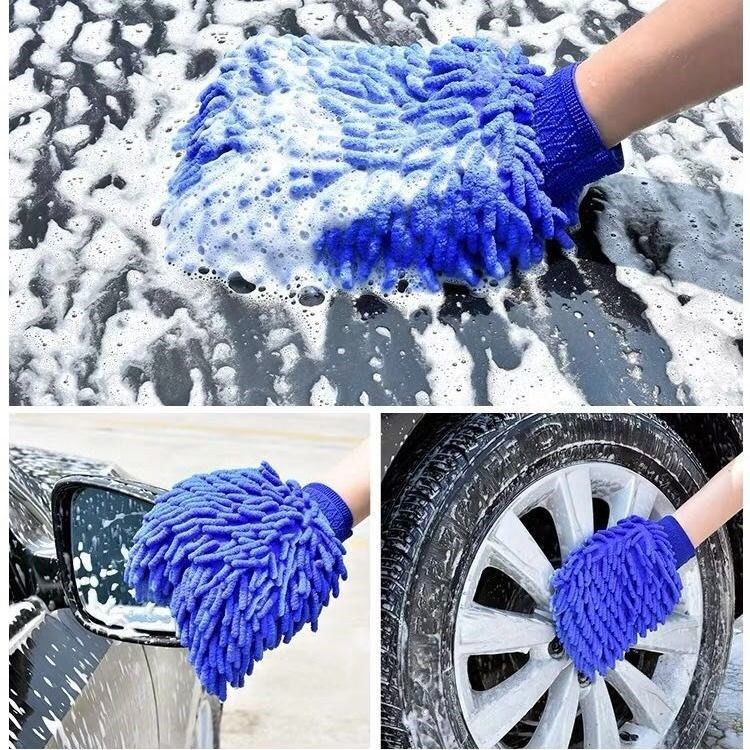 Cách sử dụng găng tay rửa xe ô tô rất đơn giản và dễ dàng thực hiện