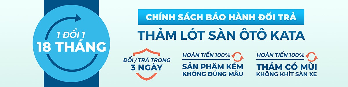 Chính sách bảo hành và cam kết chất lượng của thảm xe ô tô Mazda 3 chính hãng