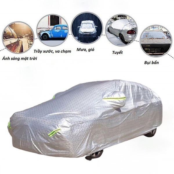 Bạt phủ xe ô tô giúp bảo vệ nội thất và màu sơn xe khỏi tác động của môi trường khi áp dụng cách phủ bạt xe ô tô hiệu quả