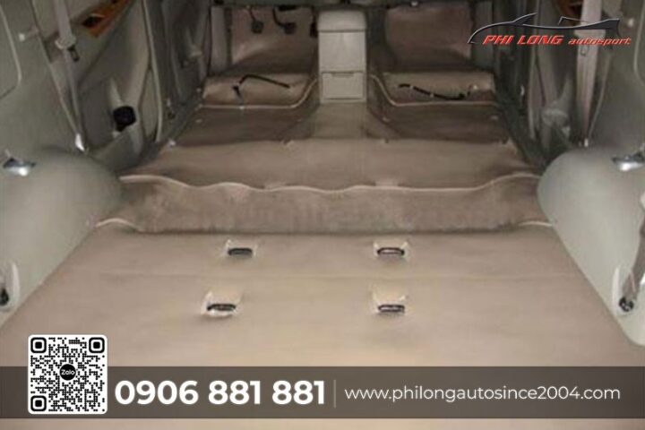 Bọc da sàn xe ô tô 1 Phi Long Auto