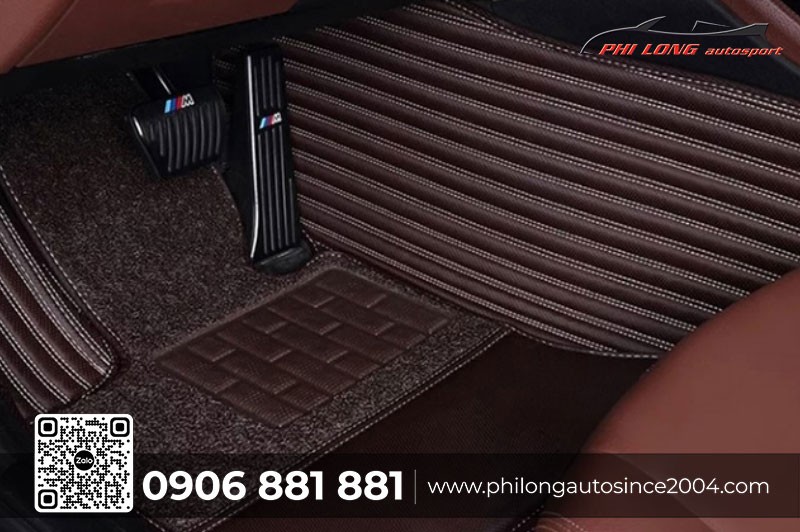 Bọc da sàn xe ô tô 2 Phi Long Auto