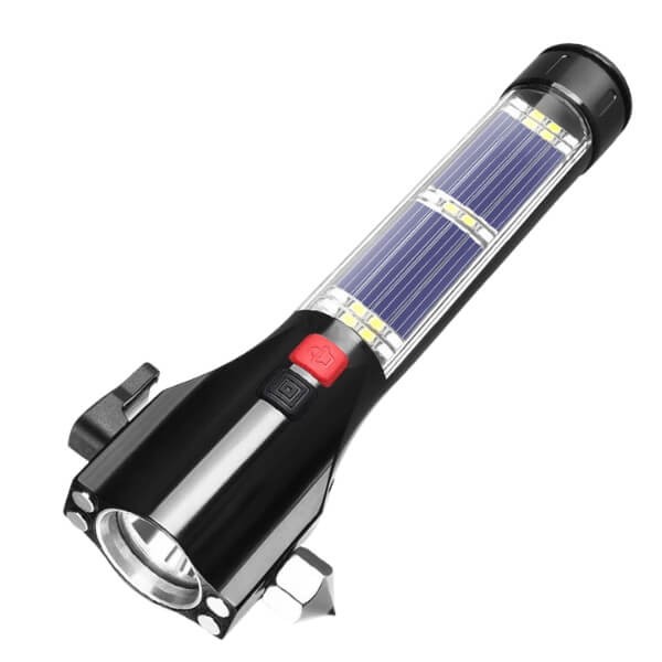 Búa phá kính thoát hiểm ô tô đa năng tích hợp đèn pin, dụng cụ cứu hộ khẩn cấp