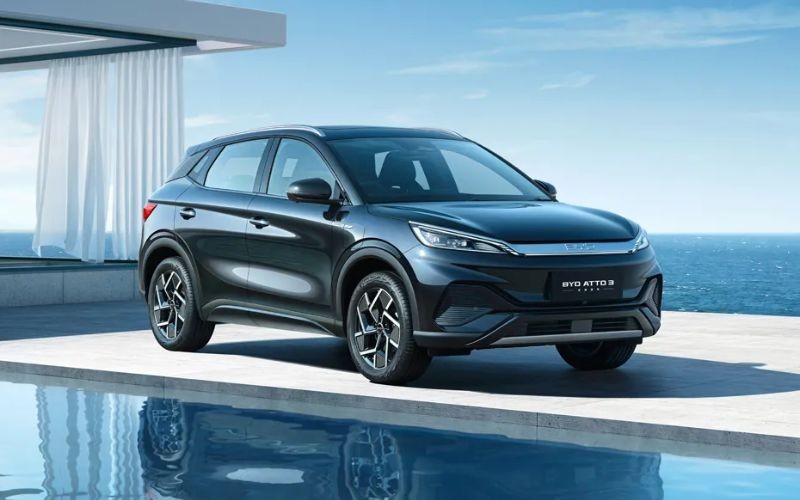 Mẫu SUV điện BYD Atto 3 với thiết kế trẻ trung, hiện đại và giá cả cạnh tranh