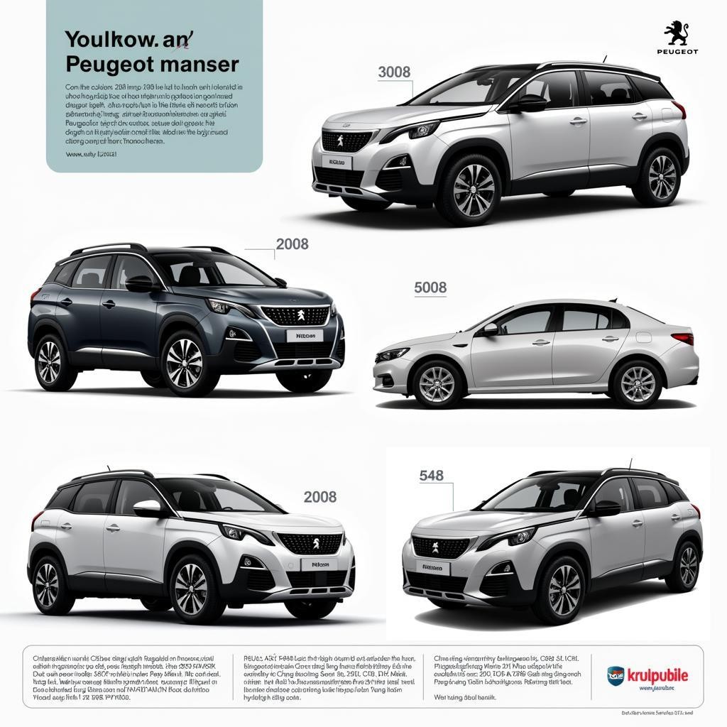 Các mẫu xe ô tô biểu tượng con sư tử Peugeot phổ biến tại thị trường Việt Nam