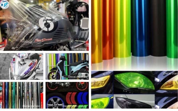 Mẫu decal dán xe máy đa dạng cho các dòng xe Exciter, Winner, SH