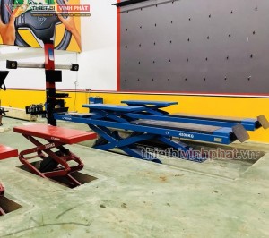 Các bộ phận của cầu nâng ô tô cắt kéo Lion LT-4500H