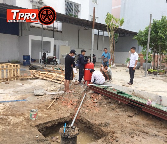 cầu nâng ấn độ lắp nổi