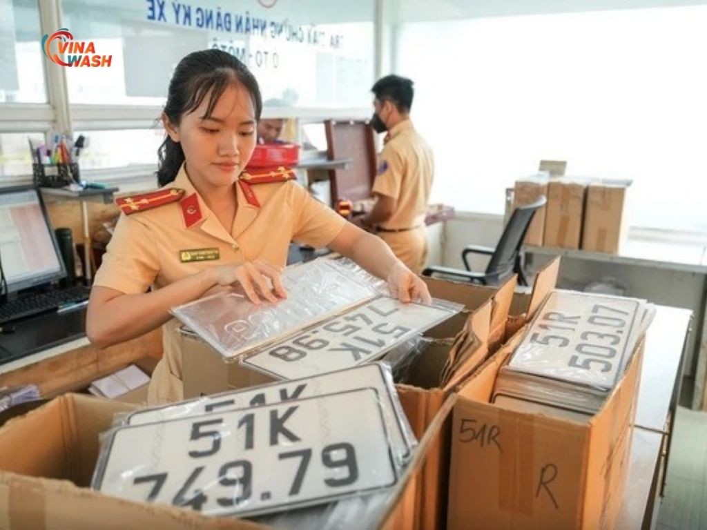 Quy trình đăng ký biển số xe mới