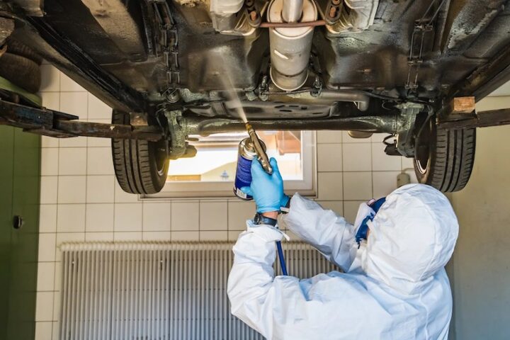 Lớp phủ chống ẩm mốc giúp bảo vệ gầm xe ô tô bền bỉ trong điều kiện nhiệt đới gió mùa