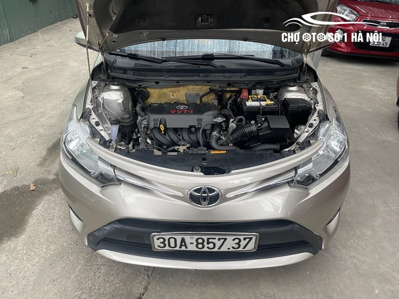 Động cơ xe ô tô Vios cũ 2015 mạnh mẽ, bền bỉ