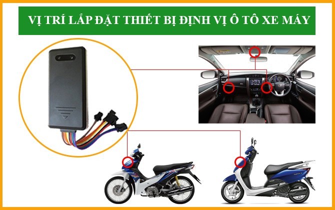 Thiết bị định vị xe ô tô thường gắn ở đâu để đạt hiệu quả giám sát tối ưu