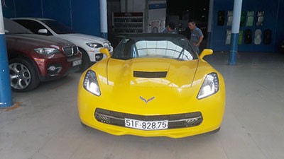Xe ô tô được đổi màu sơn toàn bộ, mang lại diện mạo mới ấn tượng tại TPHCM