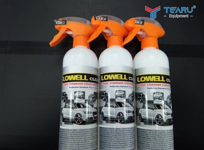 Sản phẩm Lowell Clean chuyên dụng để tẩy vết ố trên sơn xe ô tô do mưa axit và cặn canxi