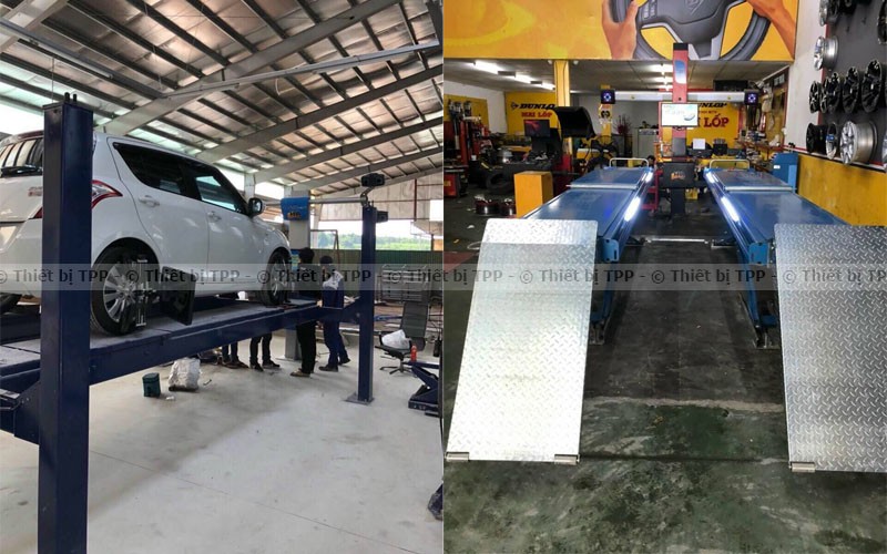 Tổng quan các loại hệ thống nâng xe ô tô đa dạng chủng loại và xuất xứ