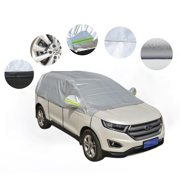 Thiết kế bạt phủ nóc xe ô tô SUV 5 chỗ tiện lợi chỉ che phần trên xe