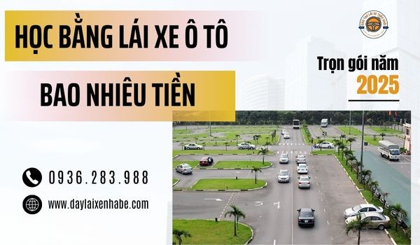 Chi phí học bằng lái xe ô tô bao nhiêu tiền là một trong những mối quan tâm hàng đầu của người học