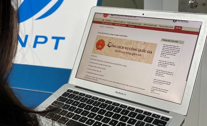 Giao diện khai lệ phí trước bạ xe ô tô online