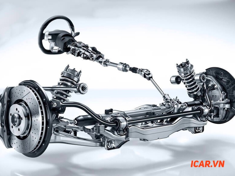 Kiểm tra hệ thống thước lái và treo của xe ô tô cũ