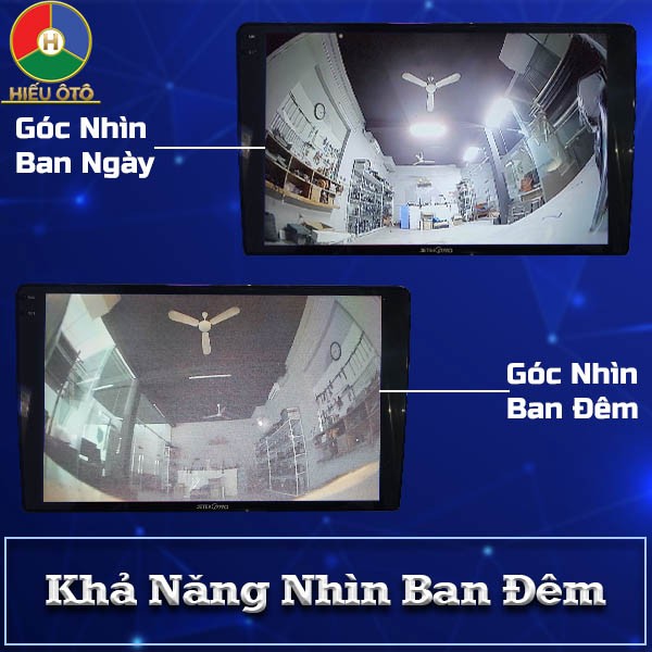 khả năng nhìn đêm camera lùi ô tô