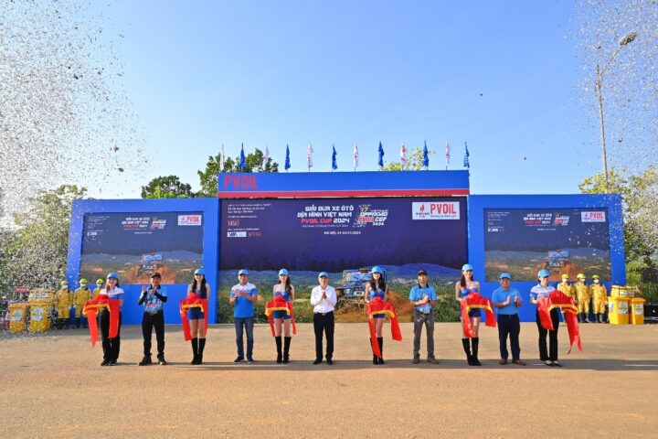 Lễ cắt băng khánh thành khu vực PVOIL Zone tại PVOIL VOC 2024