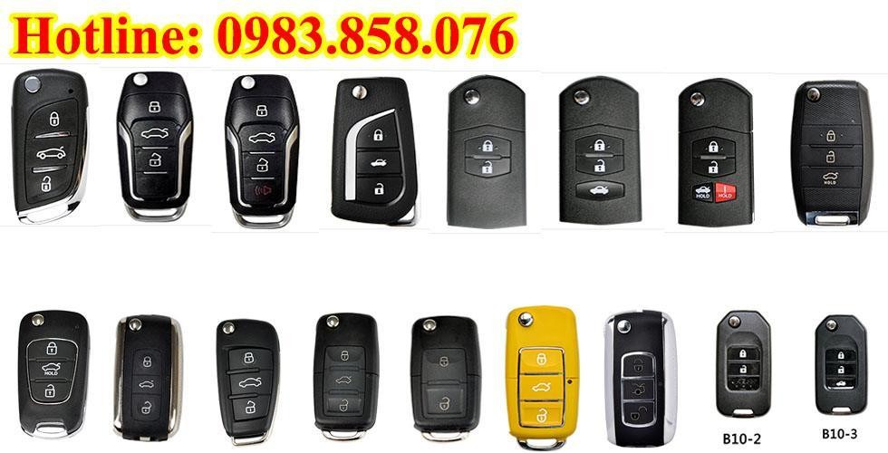 làm chìa khóa gập xe hơi ô tô xe tai xe con