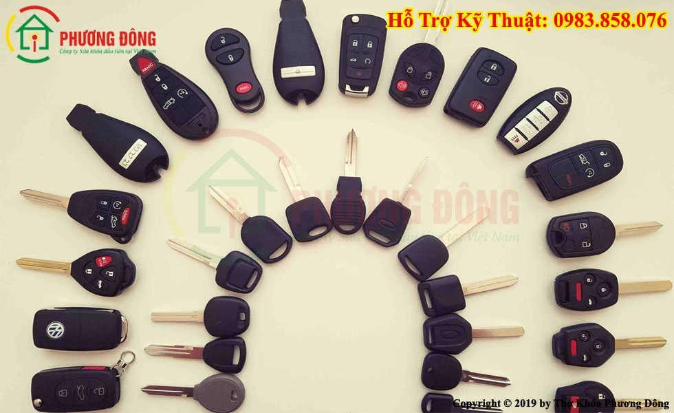 Mẫu làm chìa khóa xe hơi