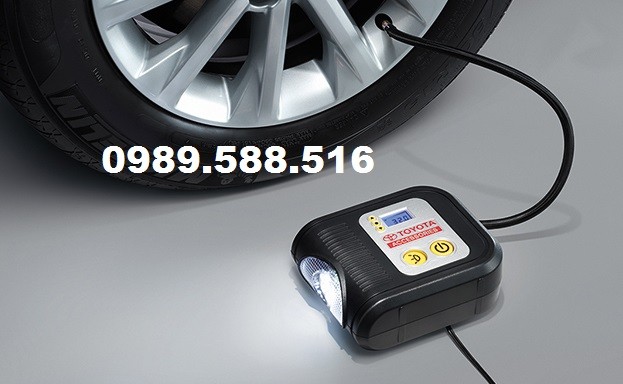 Bơm xe ô tô mini Honda tiện lợi với thiết kế nhỏ gọn