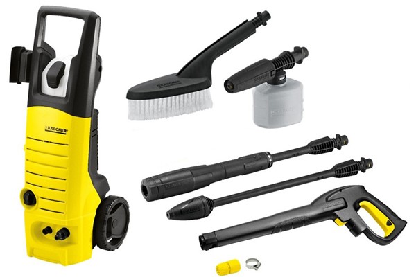 Karcher K3 450 là máy rửa xe ô tô của Đức dành cho gia đình với động cơ cảm ứng từ