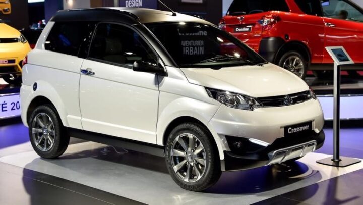 Xe ô tô tí hon Aixam Crossline Evo thiết kế hiện đại