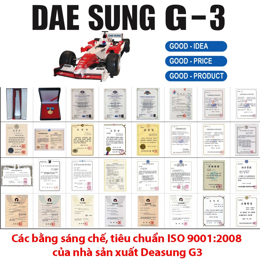 mo hinh day nghe o to deasung g3 1