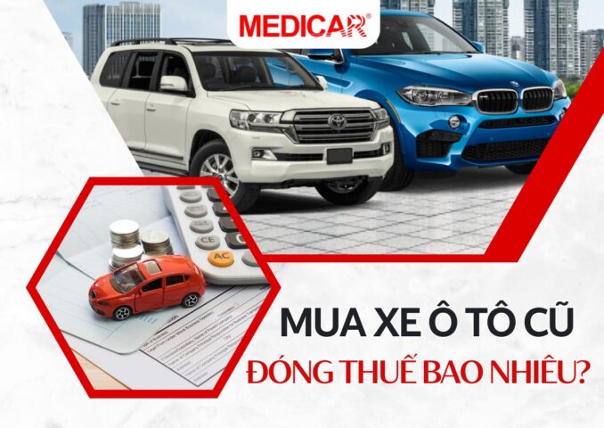 Người mua tìm hiểu các khoản phải đóng thuế xe ô tô cũ