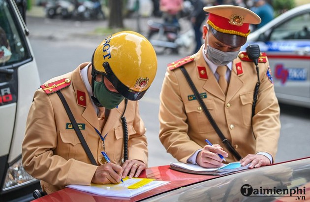 quy định xử phạt lỗi xe ô tô không chính chủ