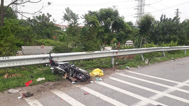 Xe máy của nạn nhân
