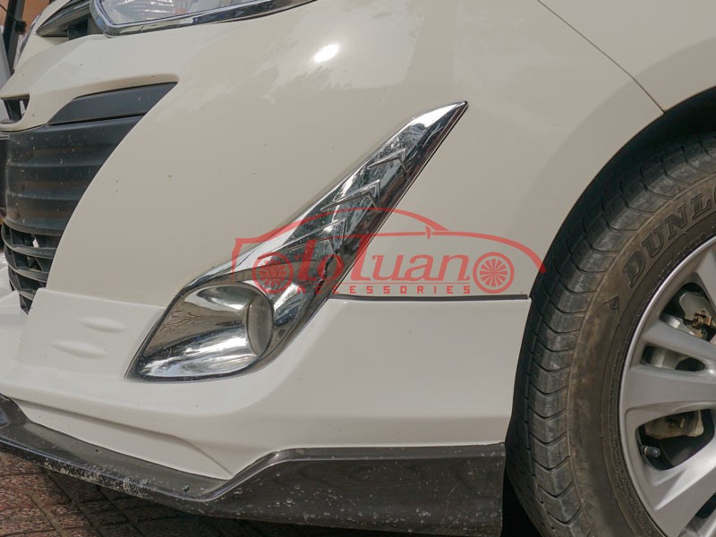 Ốp đèn sương mù mạ crom cho Vios 2020, phụ kiện xe ô tô Vios tăng tính thẩm mỹ