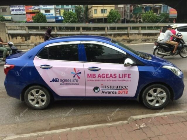 Dịch vụ quảng cáo xe ô tô cá nhân trên nền tảng GrabCar