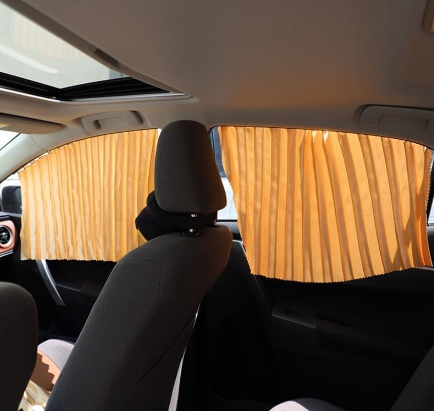 Rèm vải truyền thống phù hợp với xe ô tô Mitsubishi Attrage