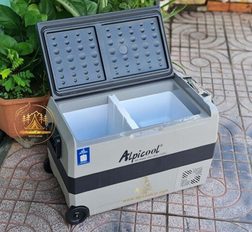 Tủ lạnh xe ô tô Alpicool T50 sang trọng và hiện đại