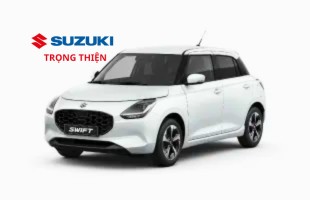 Xe ô tô Suzuki Swift Hybrid 1 Tone màu trắng tinh tế