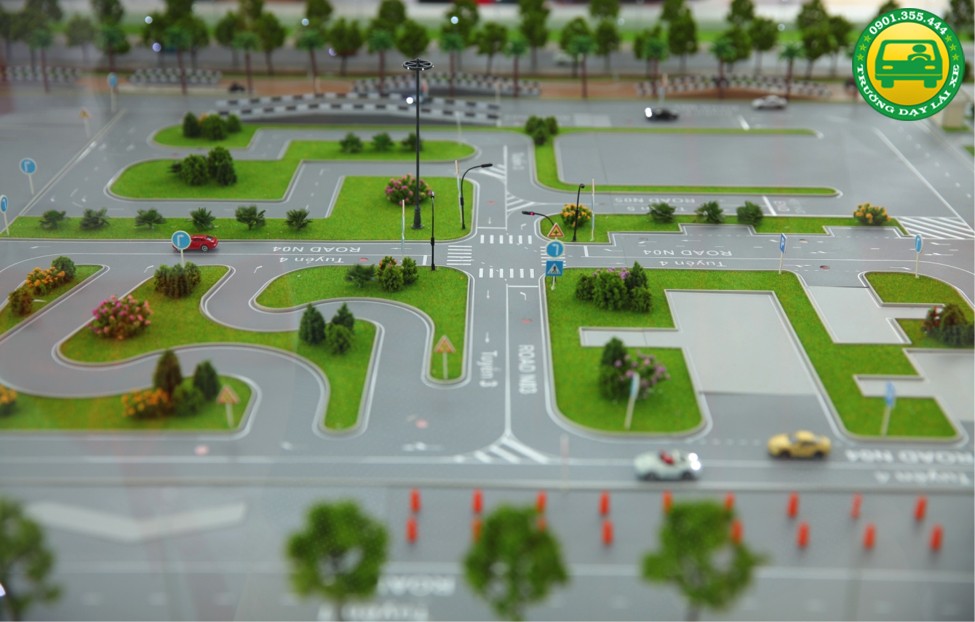 Sân tập lái xe ô tô đạt chuẩn giúp nâng cao kỹ năng thực hành tại TPHCM