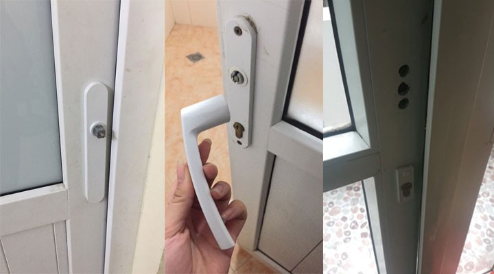Cận cảnh chi tiết bên trong một ổ khóa cửa, thể hiện sự tinh xảo trong kỹ thuật sửa chữa mà các chuyên gia sửa xe ô tô Đà Nẵng chuyên nghiệp cũng áp dụng.