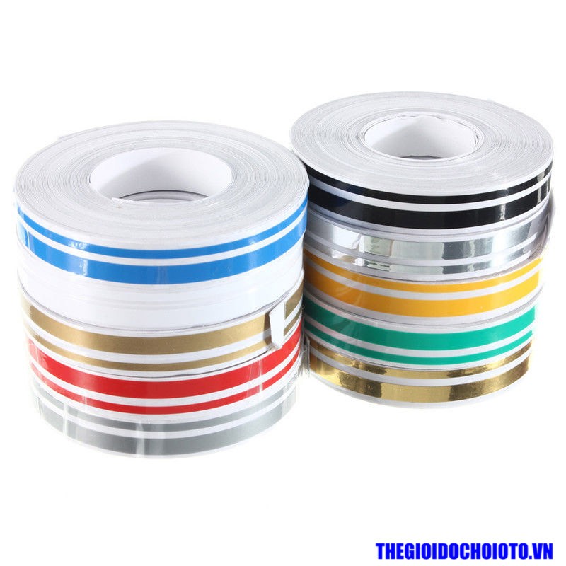 Dải chỉ trang trí decal màu đen trên mặt phẳng