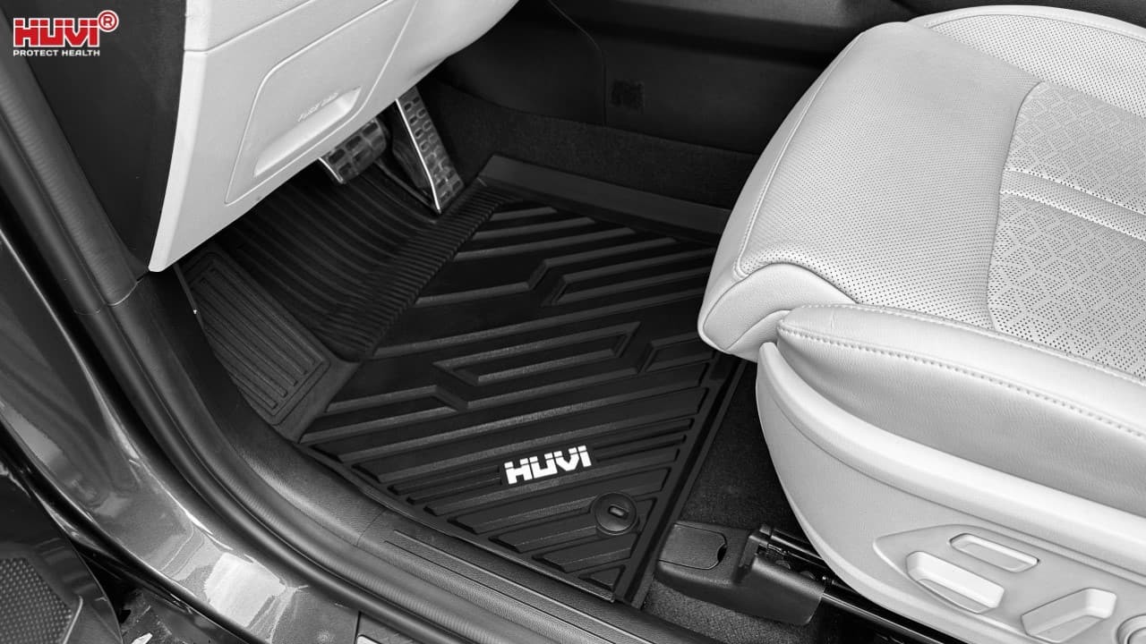 Thảm lót sàn HUVI 3D ôm sát từng đường nét sàn xe ô tô Kia Sorento