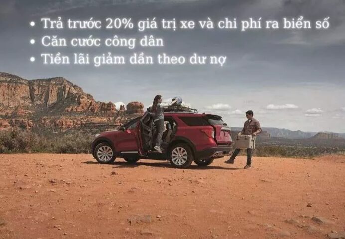 Ngoại thất Ford Explorer 2022 mạnh mẽ, cập nhật giá xe ô tô Ford Explorer