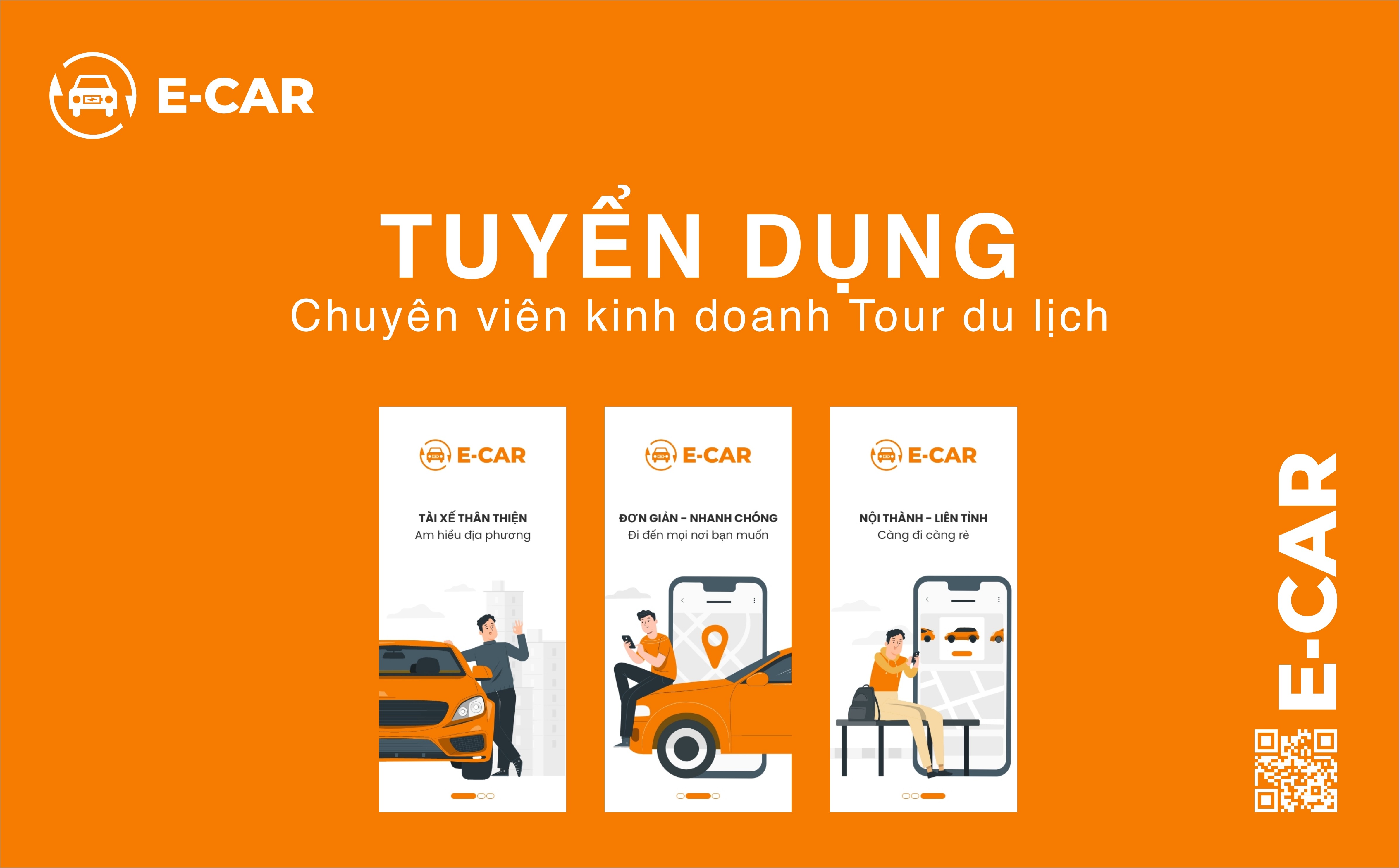 Hình ảnh tuyển dụng chuyên viên kinh doanh tour xe ô tô điện du lịch