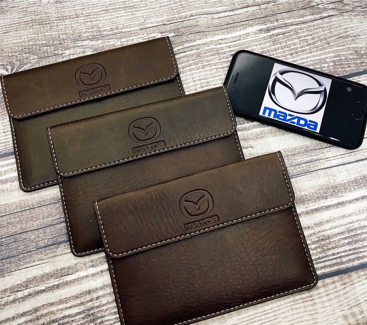Ví đựng giấy tờ xe ô tô Mazda