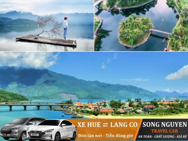 Giá xe ô tô taxi đi Lăng Cô từ Huế