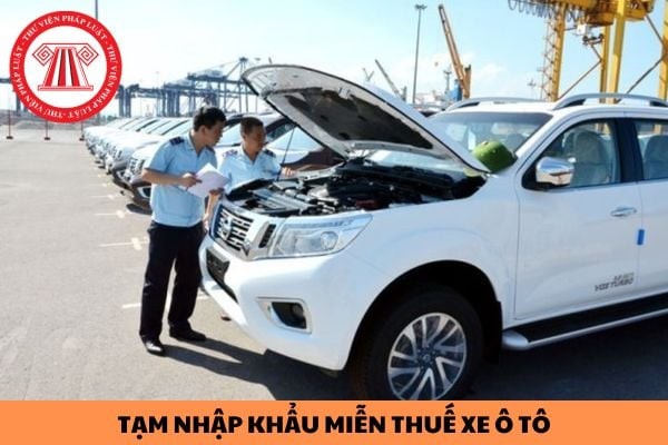 Hình ảnh xe ô tô nhập khẩu miễn thuế với biển số ngoại giao tại Việt Nam, minh họa đối tượng ưu tiên